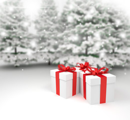 Boże Narodzenie - prezenty - podarunki - obrazy, fototapety, plakaty