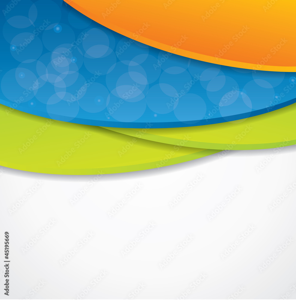 Poster editable abstract vector background with colorful composition