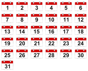 Calendar Icons