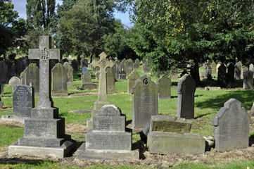 Old Cemetery Gravestones