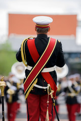 Details from a showband