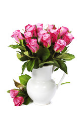 pink roses