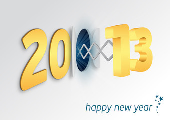 2013 Greeting card - Happy New Year