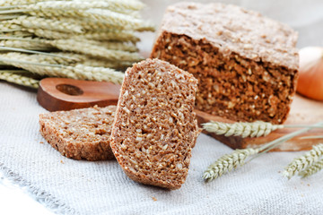 homemade traditional bread