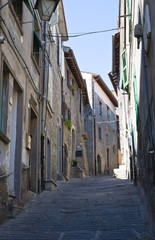 Alleyway. Viterbo. Lazio. Italy.
