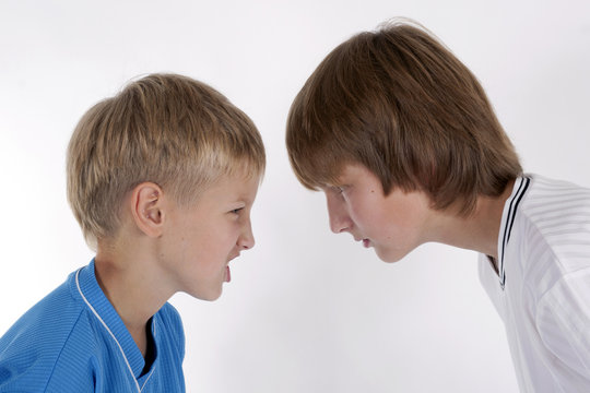 Children quarreling