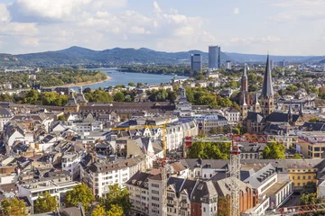 Fotobehang aerial of Bonn, the former capital of Germany © travelview