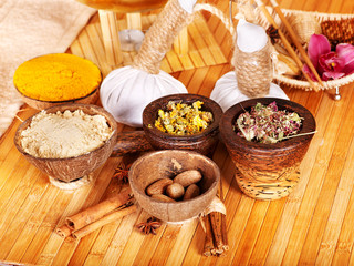 Fototapeta premium Spa still life.