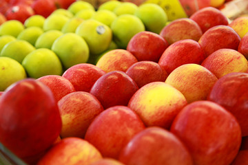 Äpfel auf dem Markt