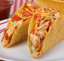 Two Chicken Tacos