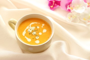 Home made pumpkin soup