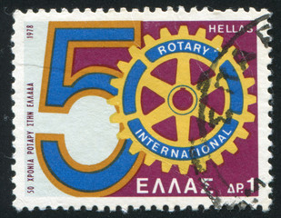Rotary emblem