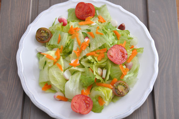 Knackiger Salat