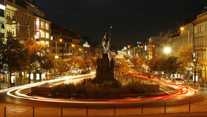 Obraz premium The Wenceslas Square, Prague