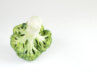 Broccoli isolated on white background