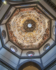 Brunelleschi's Dome in the Duomo at Florence