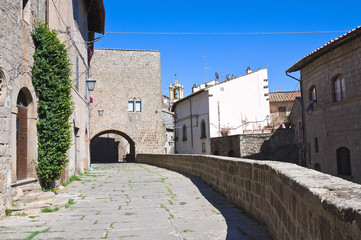 Obraz premium Alleyway. Viterbo. Lazio. Italy.