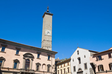 Fototapeta premium Alleyway. Viterbo. Lazio. Italy.