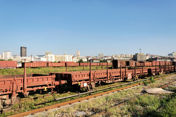 Obraz premium Belgrade railroad