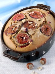 Cake with figs