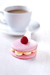 pink macaron