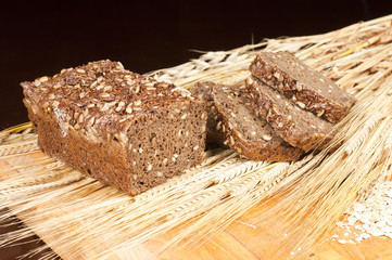 Freshly baked traditional bread