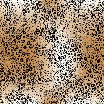Leopard skin seamless background