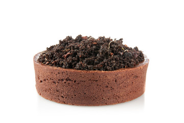 Individual chocolate cake