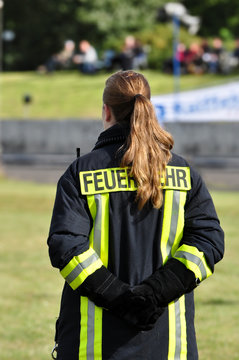 Feuerwehrfrau