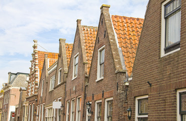 Fototapeta na wymiar Typical Dutch houses