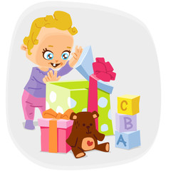 Kid and Gifts 04