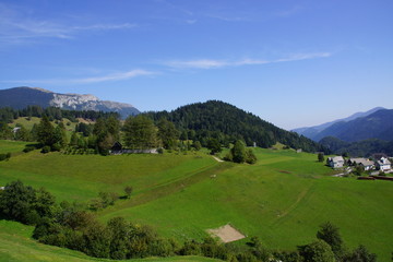 Obraz premium Gebirge in Slowenien
