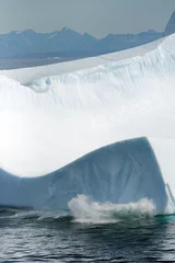 Fotobehang Iceberg off the coast of Greenland © lisastrachan