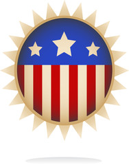 digital image of vote button