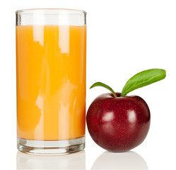Fototapeta premium Plum juice