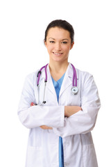 Fototapeta premium Portrait of a female doctor