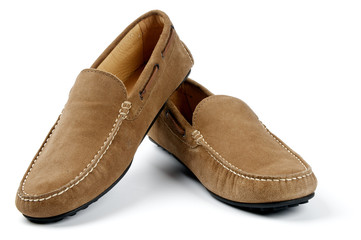 Chamois Leather Men's Shoes