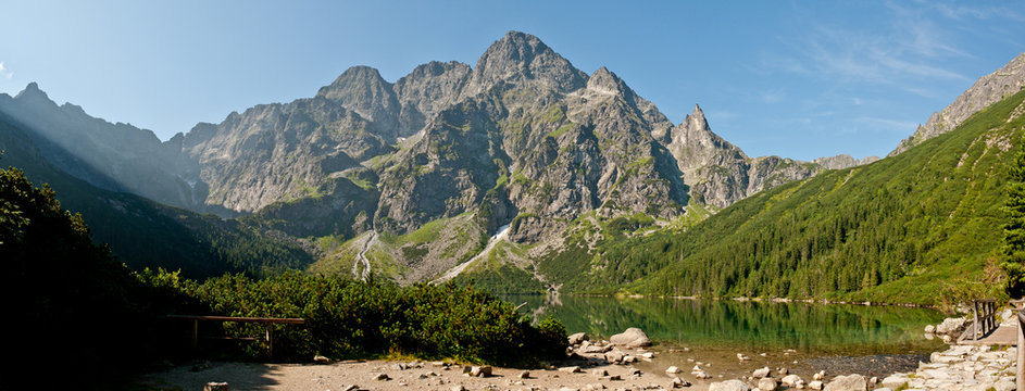 Morskie Oko - panorama