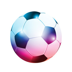 Fototapeta premium 3D abstract football ball