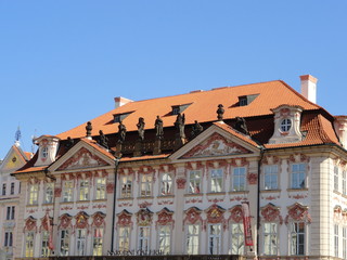 historische Architektur in Prag