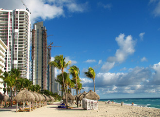 Miami Beach in winter