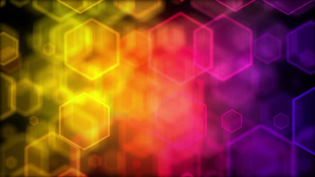 Hexagons of focus lights