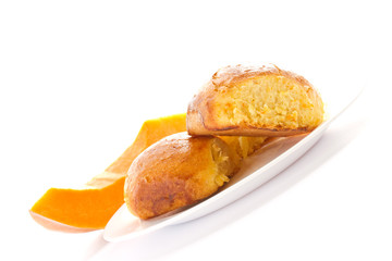 pumpkin buns