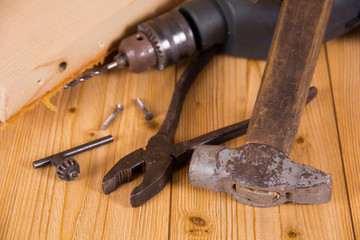 Various hand tools