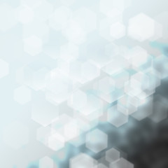 Abstract blue silver winter background