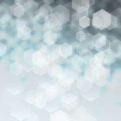 Fototapeta premium Abstract blue silver winter background
