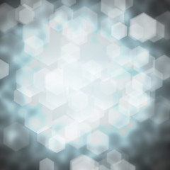 Abstract blue silver winter background