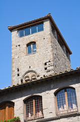 Palace of Alessandri. Viterbo. Lazio. Italy.