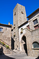 Alleyway. Viterbo. Lazio. Italy.