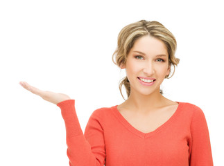 Fototapeta premium something on the palm